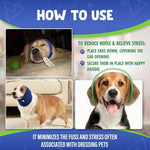 Qpets Dog Headgear for Cold Weather and Ear Protection with Soft Dacron Fabric | 30–51cm Fit