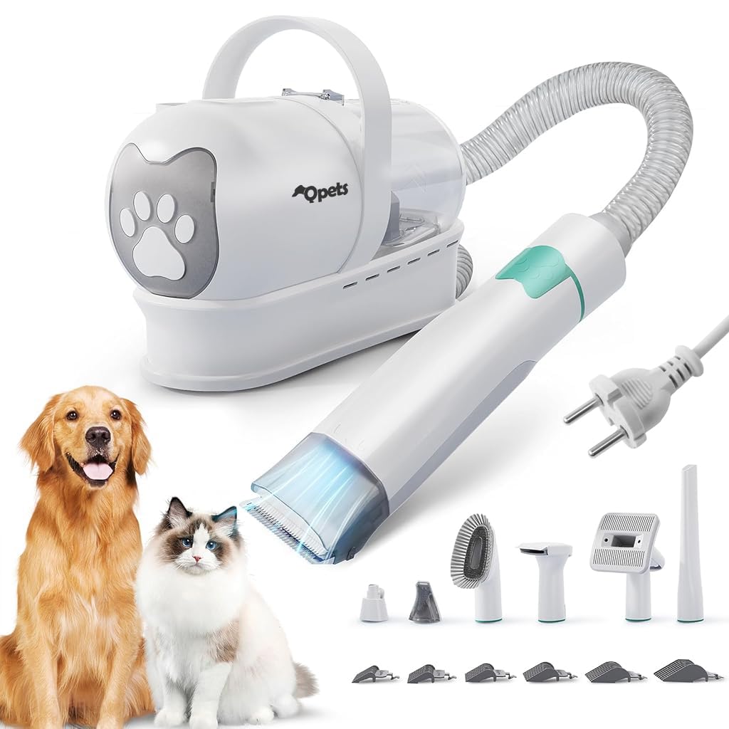 Qpets® 7 in 1 Vacuum Dog Grooming Machine