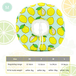 Qpets Cat Cone Collar for After Surgery Recovery with 16–29cm Adjustable Neck | Soft PP Cotton and Machine Washable 2 PCS Set