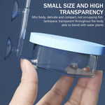 Qpets Air Stone for Aquarium with 8.5cm Alumina Disk and Dual Suction Cup | Adjustable Air Flow Valve