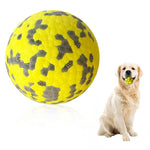 Qpets Dog Ball for Interactive Play with 3 inch Size and Eco Friendly E TPU Material | Waterproof and Easy to Clean