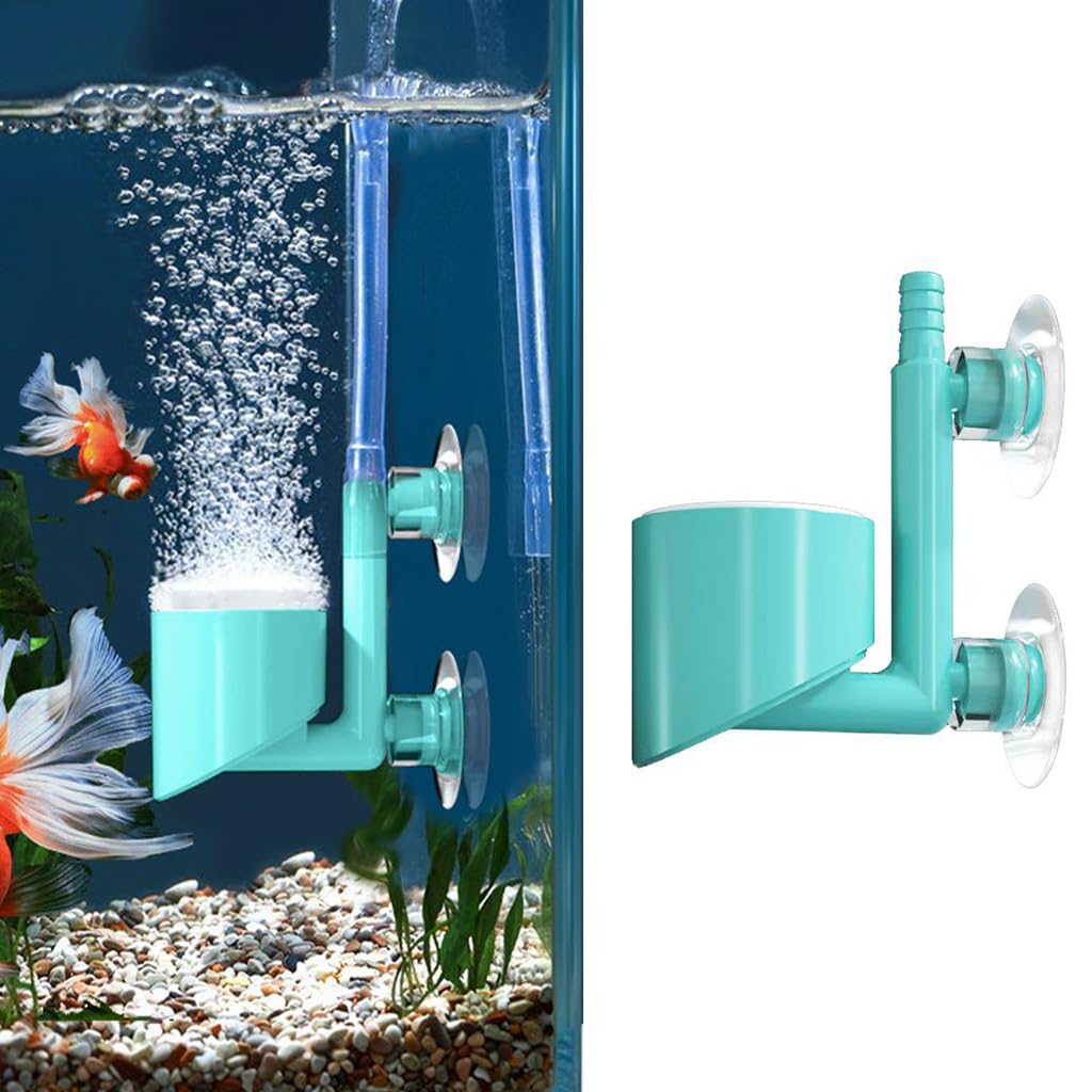 Qpets Air Stone for Small Aquarium with Nano Ceramic Fine Bubbles and 2.47 cm Size | PP Body