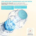 Qpets Smart Cat Toy Ball for Indoor Play with 360° Auto Rotation & LED Lights | USB-C Rechargeable 43mm ABS Silicone