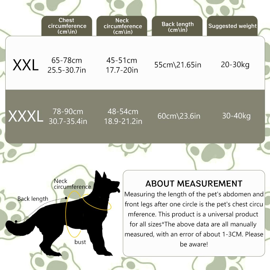 Qpets Dog Clothes for Calming and Sleep Aid with Adjustable Hook and Loop Closure | Fits 30–40KG