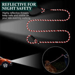 Qpets Dog Training Leash for Walking and Car Rides with Quick Release Buckle 1.25 m Nylon