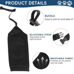 Qpets Dog Leg Brace for Injury and Post Surgery Care featuring Quick Release Belt and Breathable Padded Protection (3XL)