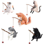 Qpets® Cute Cat Figures Aquarium Miniatur