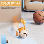 Qpets Cordless Snail Cat Toy with Dual Modes and Motion Sensor | USB Rechargeable 50‑Minute Playtime