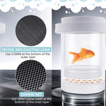 Qpets Betta Fish Breeding Box for Fry Rearing with Anti Escape Mesh PET Plastic | 2 Pcs Floating Design