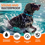 Qpets Dog Ear Protectors for Anxiety Relief with Adjustable Chin Strap | 3PCS Set