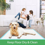 Qpets® Pack of 50 Pee Pads for Dogs Bamboo Charcoal Deodorization Training Strong Water Absorption Soft Light Puppy Pad 45x60CM 2PCS