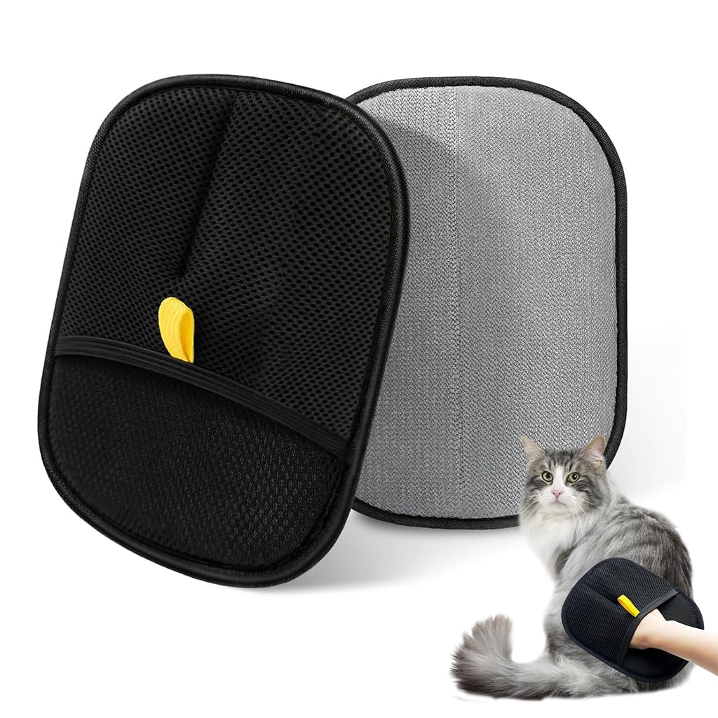 Qpets® Pet Hair Removal Gloves