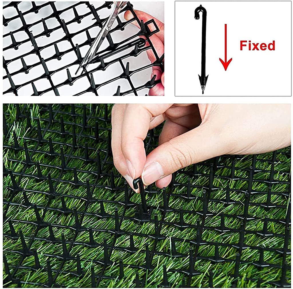 Cat Repellent Mat Scat Mat 78'' by 11'' Tear Resistant PP Pet Deterrent Mat Behavior Tranining Mat for Cat Safe Cat Scat Mat for Home, Garden