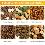 Qpets Auto Pet Feeder for Cats and Dogs with 2.2L Feed and 1.5L Water Tank featuring Built in Filtration System and Transparent Food Grade PP Cabin