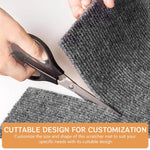 Qpets Cat Scratch Pad for Wall and Floor Furniture Protection 30x100cm Grey 3pcs