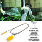 Qpets® 7 in 1 Aquarium Aquascaping Tools Kits Stainless Steel Plant Tweezers Scissors Scrapers for Tank Clean Fish Aquascape Sets 3 PCS