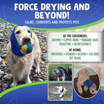 Qpets Dog Headgear for Cold Weather and Ear Protection with Soft Dacron Fabric | 30–51cm Fit