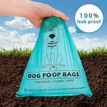 Qpets KadogyPet Dog Poop Bags for Walks with Leakproof Design and 120 Count | 9×13 in Biodegradable HDPE+EPI Material