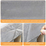 Qpets Cat Scratcher Tape for Leather Couch Protection with 45x300cm Coverage | Transparent Residue-Free Shield