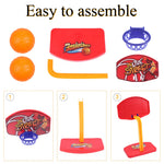 Qpets Bird Toys Set for Parrot Training with 21PCS Accessories Including Cart and Basketball | Bright Color Play Activity
