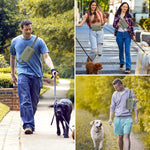 Qpets Silicone Dog Treats Pouch for Walking and Training featuring Waste Bag Holder | Food‑Grade Waterproof Waist Bag with Adjustable Belt