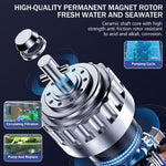 Qpets Aquarium Water Pump for Fish Tanks with 25W Motor 1500L/H Flow | Adjustable Filtration System