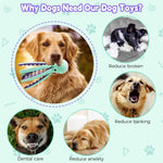 Qpets Interactive Dog Toy for Fetch and Playtime featuring Squeaky Plush Octopus | Soft Comfort for Dogs