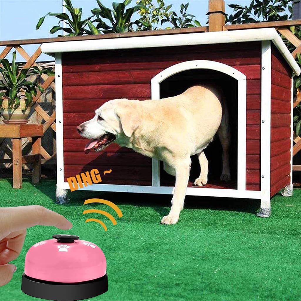 Qpets Dog Training Bells for Behavior and Potty Training with 33 inch Adjustable Hanging Strap | Encourages Clear Communication Between Puppies and Adult Dogs