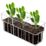 Qpets® Clear Acrylic Aquarium Plant Holder for Fish Tanks