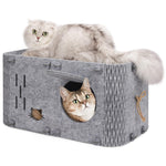 Qpets® Cat House for Indoor Cats