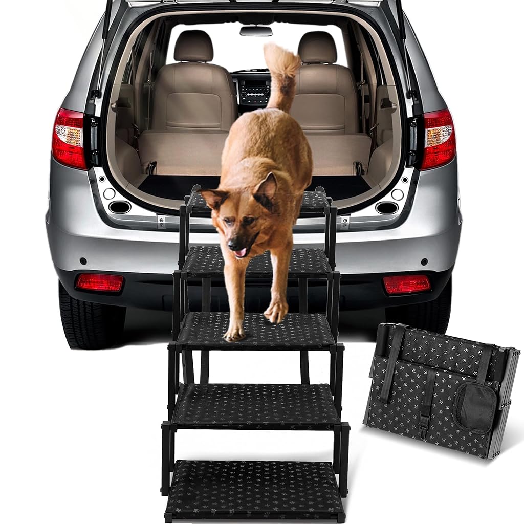 Qpets® Dog Stairs for Car