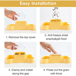 Qpets Interactive Dog and Cat Treat Dispenser Puzzle Feeder for Slow Eating and Enrichment Play