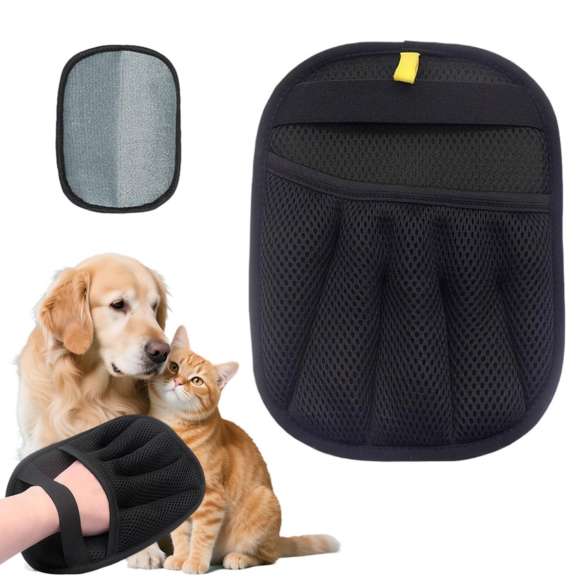 Qpets® Pet Hair Remover Gloves