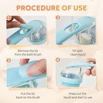 Qpets® Pet Bath Brush for Dogs and Cats