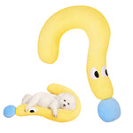 Qpets Soft Pet Pillow for Cats and Dogs with Plush Stuffed Cushion | All Season Home Decor
