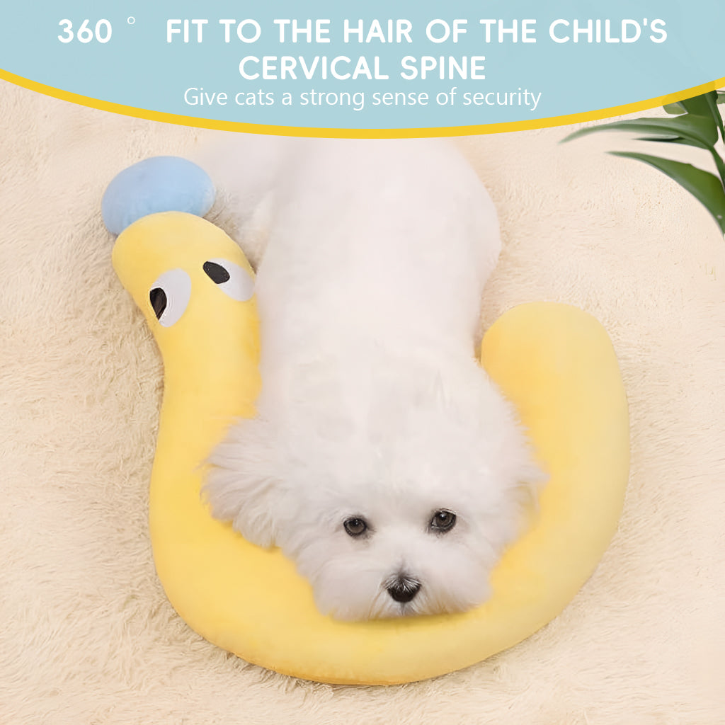 Qpets Soft Pet Pillow for Cats and Dogs with Plush Stuffed Cushion | All Season Home Decor