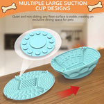 Qpets Silicone Dog Slow Feeder for Healthy Eating with 6 Maze Patterns and Folding Design