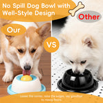Qpets® Lick Mat & Puzzle Feeder for Cats & Dogs - Interactive Toy with Rolling Ball Dispenser, Slow Feeder for Anxiety & Boredom Relief Food-Grade Silicone