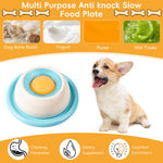 Qpets® Lick Mat & Puzzle Feeder for Cats & Dogs - Interactive Toy with Rolling Ball Dispenser, Slow Feeder for Anxiety & Boredom Relief Food-Grade Silicone