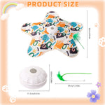 Qpets® Automatic Cat Toy with Hideaway Plush Cave, Motorized Rotating Feather & Butterfly Teaser - Interactive Cat Enrichment for Indoor Cats, Cozy Flower Mat, Pom-Pom Tails