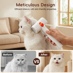 Qpets® 2-IN-1 Pet Self-Detangling & Grooming Comb,