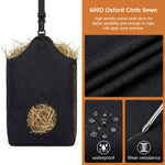 Qpets Slow Feed Hay Bag Hanging Feeder with Adjustable Strap and 600D Oxford Fabric