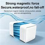 Qpets Mini Magnetic Algae Scraper for Compact Aquariums with 3cm Head and Floating Pad