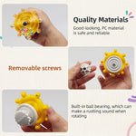 Qpets Bird Foraging Spin Wheel with Smooth Rotation for Parakeets, Cockatiels and Conures