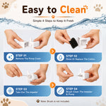 Qpets Cat Water Fountain Replacement Pump with LED Switch for 50oz, 95oz and 108oz Fountains
