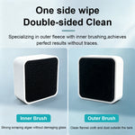 Qpets Mini Magnetic Algae Scraper for Compact Aquariums with 3cm Head and Floating Pad