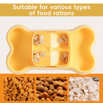 Qpets Interactive Dog and Cat Treat Dispenser Puzzle Feeder for Slow Eating and Enrichment Play