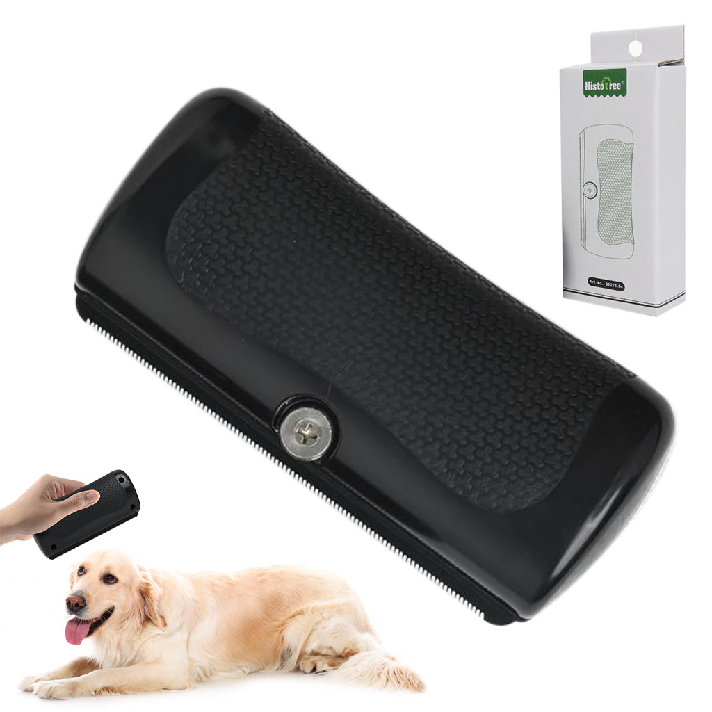 Qpets® Dog Deshedding Comb Pet Grooming Thinning Comb De-shedding Tool Dog Grooming Combs Anti-slip Handle Design, 146x68mm