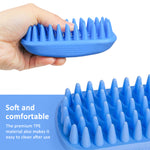 Dog Brush for Bathing, Pet Massage Brush Puppy Grooming Brush Soft Bathing and Shedding for Dogs and Cats, Dog Bath Brush Cat Cleaning Brush Pet Comb