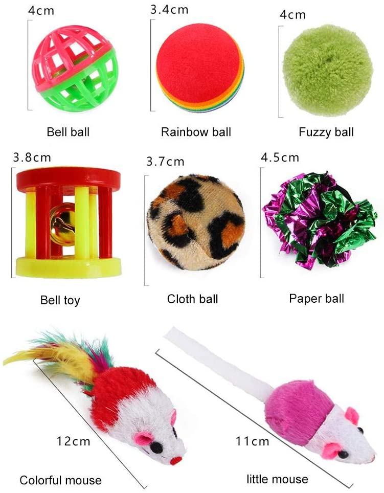  EARFORU Purrball Purr Ball Cat Toy, Power Ball